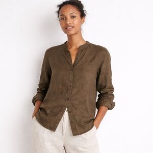 2002 GAP Ramie Shirt | Quiet Workwear, Natural Fiber Essential